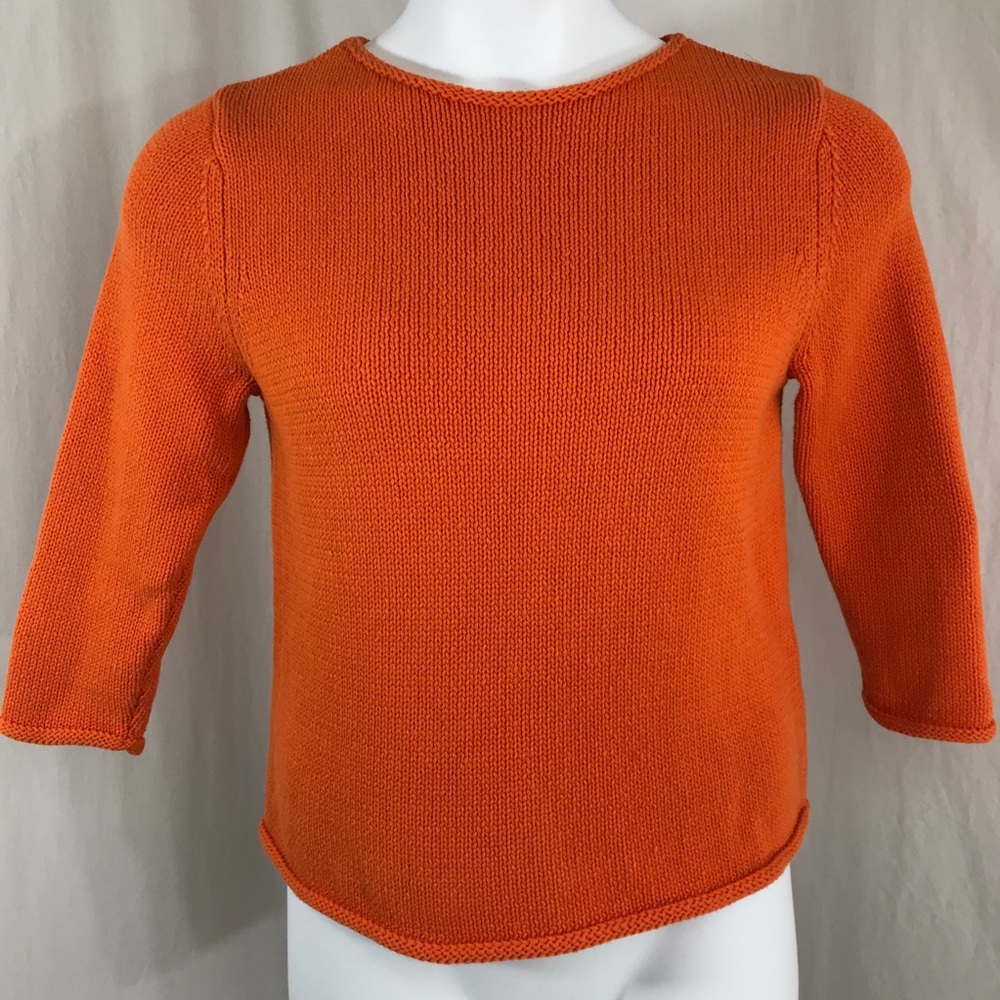 Orange Pendleton Sweater Size SP